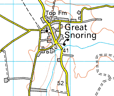Gt Snoring OS Map
